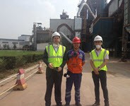 Visit to Saint-Gobain Proppants in Guanghan: 60% maintenance cost reduction per ton in 3 years!